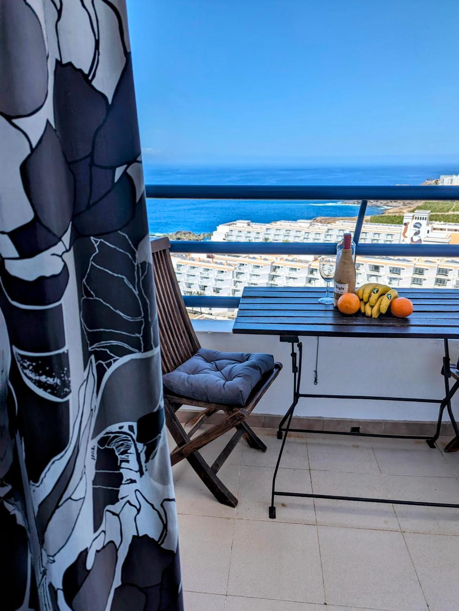 Apartamento Studio Playa Paraiso Tenerife - Ocean View And Internet Wifi Optical Fiber - For Rent Exterior foto