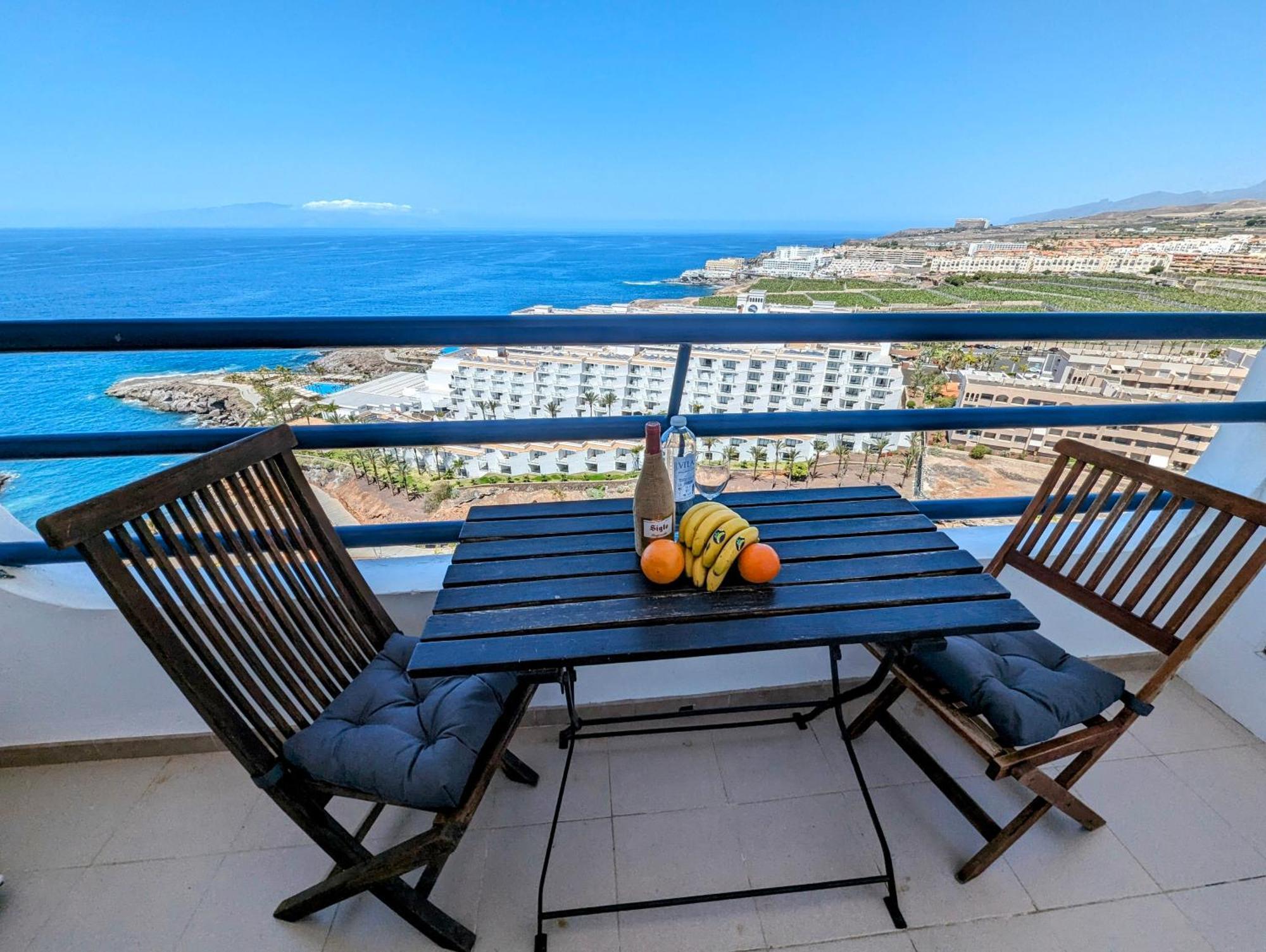 Apartamento Studio Playa Paraiso Tenerife - Ocean View And Internet Wifi Optical Fiber - For Rent Exterior foto